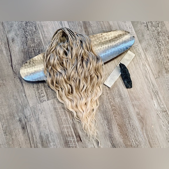 FULL SET Boho Barbie Locs BRUSHABLE Anna Curl/Wave PRIDE Synthetic Dreads - Picture 10 of 10